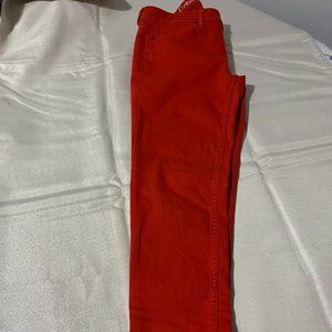 Calvin Klein Jeans - Orange Ankle Skinny Size 6